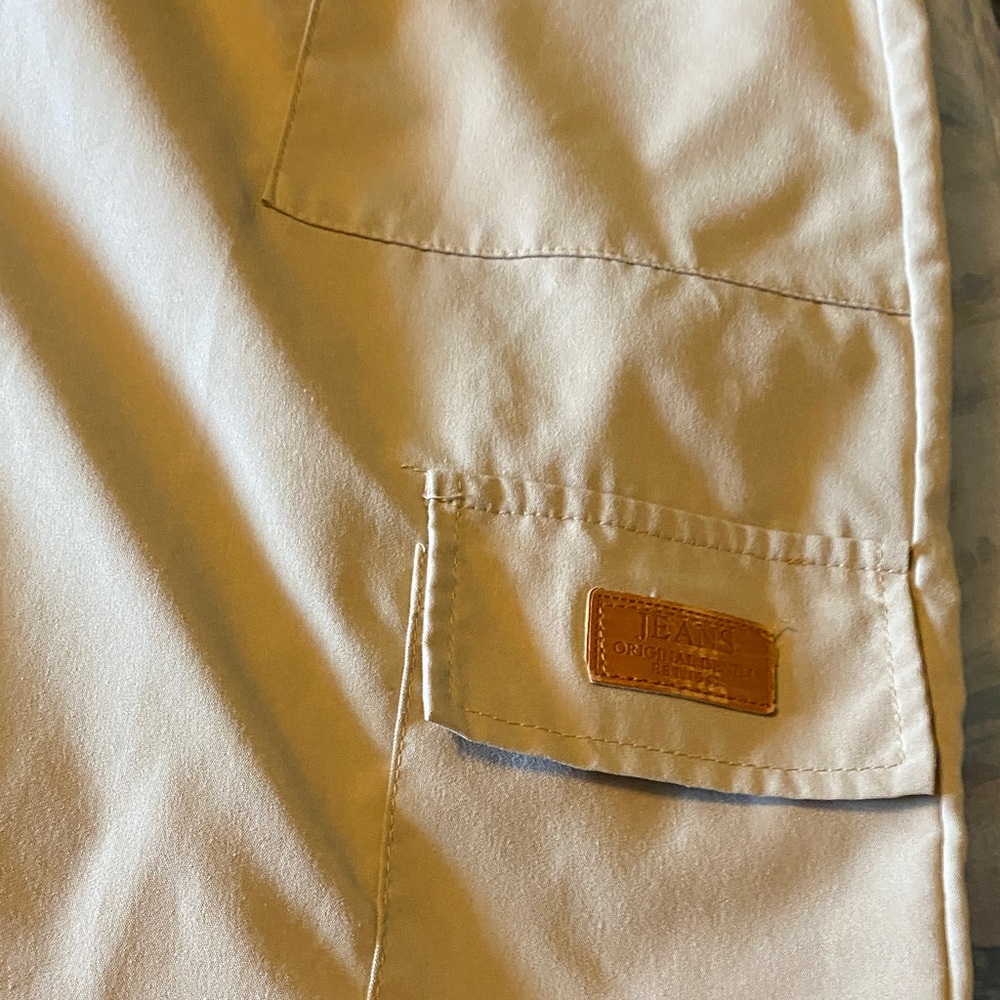 Jeans Beige Casual Pants